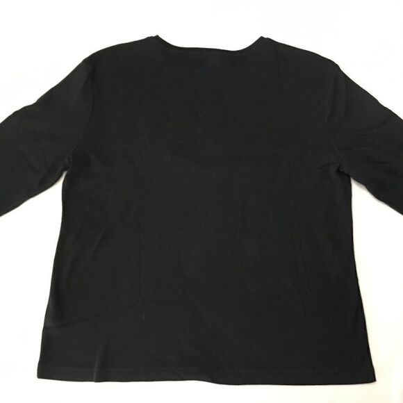 Mountain Lake Christmas Long Sleeve Shirt Top - Picture 12 of 12